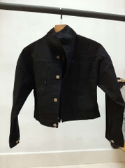 Áo khoác kaki đen A4079