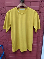 Áo thun nữ trơn vàng A2046