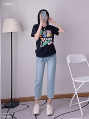 Quần jean baggy LOREN kiểu túi B5136