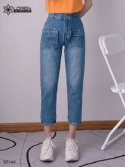 Quần jean baggy LOREN kiểu túi đắp B5149
