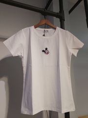 Áo thun nữ mickey trắng A2005