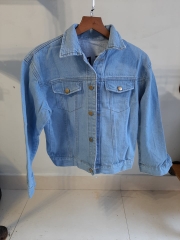 Áo khoác jean LOREN nice to xanh A4088