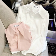 Áo sơ mi nữ LOREN cổ nhọn A1934