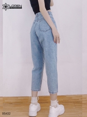 Quần jean baggy LOREN trơn xanh B5432