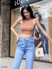 Áo nữ LOREN bo gân sát nách A61026