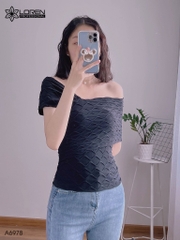 Áo thun nữ LOREN bẹt vai A6978