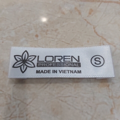 Mác satin lụa LOREN trắng