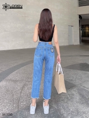 Quần jean baggy LOREN rách tua B51035