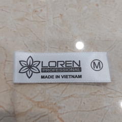 Mác satin lụa LOREN trắng