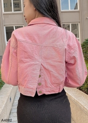 Áo khoác kaki LOREN hồng A4082