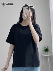 Áo thun nữ LOREN trơn tay ngắn A1984