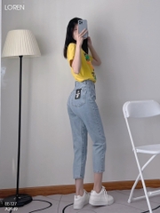 Quần jean baggy LOREN kiểu túi đắp B5127