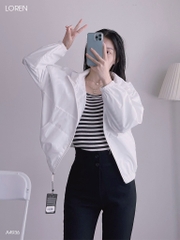 Áo khoác LOREN dù cổ cao A4936