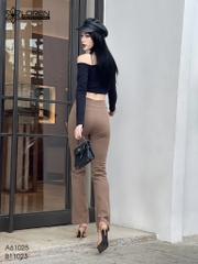 Quần tây ống loe nữ Loren xẻ lai B11023