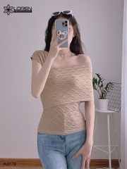 Áo thun nữ LOREN bẹt vai A6978
