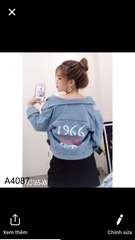 Áo khoác jean LOREN 1996 xanh A4087