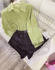 Set nữ LOREN xanh bơ A9959