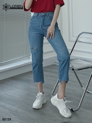 Quần jean baggy LOREN xẻ lai B5129
