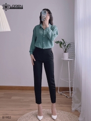 Quần tây baggy nữ LOREN lưng thun B1952