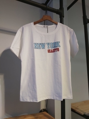 Áo thun nữ new york trắng A2035