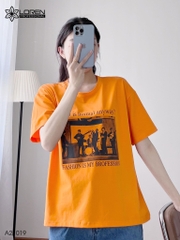 Áo thun nữ LOREN ban nhạc A21019