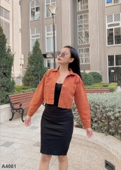 Áo khoác kaki cam A4081