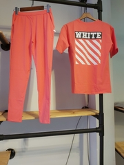 Sét thun nữ dài collusion hồng A9009