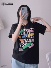 Áo thun nữ LOREN kunst tay ngắn A2949
