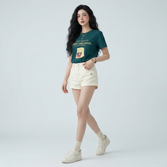 Áo thun nữ LOREN Regular Tomato A21091