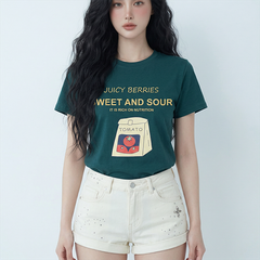 Áo thun nữ LOREN Regular Tomato A21091