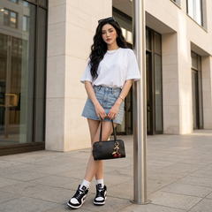 Áo thun nữ LOREN trơn trắng A2048