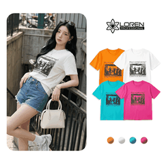 Áo thun nữ LOREN ban nhạc A21019