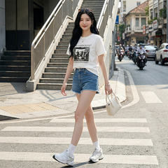 Áo thun nữ LOREN ban nhạc A21019