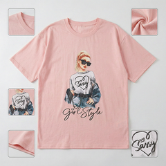 Áo thun nữ LOREN Taylo Girl Style A21075