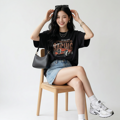 Áo thun nữ LOREN Taylo Amateur A21076