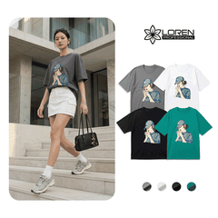 Áo thun nữ LOREN Taylo cá tính A21077