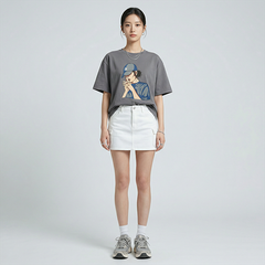 Áo thun nữ LOREN Taylo cá tính A21077