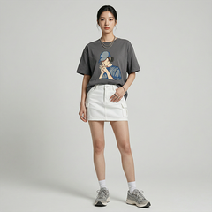 Áo thun nữ LOREN Taylo cá tính A21077