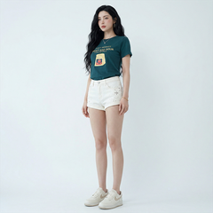 Áo thun nữ LOREN Regular Tomato A21091
