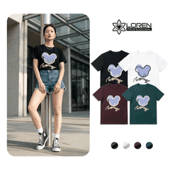 Áo thun nữ LOREN Regular mickey A21092