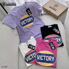 Áo thun nữ LOREN Regular Victory A21093