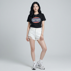 Áo thun nữ LOREN Regular Victory A21093