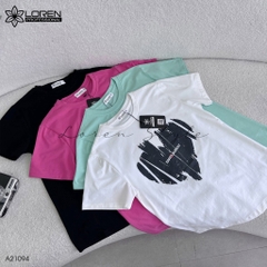 Áo thun nữ LOREN Regular heart A21094