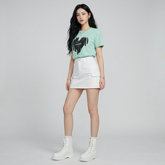 Áo thun nữ LOREN Regular heart A21094