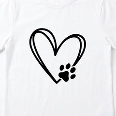 Áo thun nữ LOREN Regular tim A21096