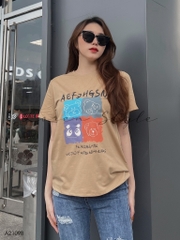 Áo thun nữ LOREN Regular bear A21098