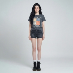 Áo thun nữ LOREN Regular bear A21098