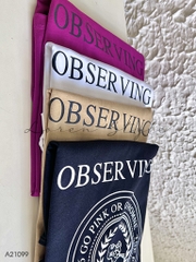 Áo thun nữ LOREN Regular observing A21099