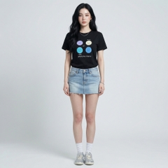 Áo thun nữ LOREN Regular status A21100