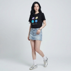 Áo thun nữ LOREN Regular status A21100